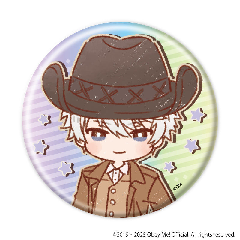 [Obey Me! Nightbringer] Button Badge 20 - Cowboy ver. (Retro Art) (Blind Box)