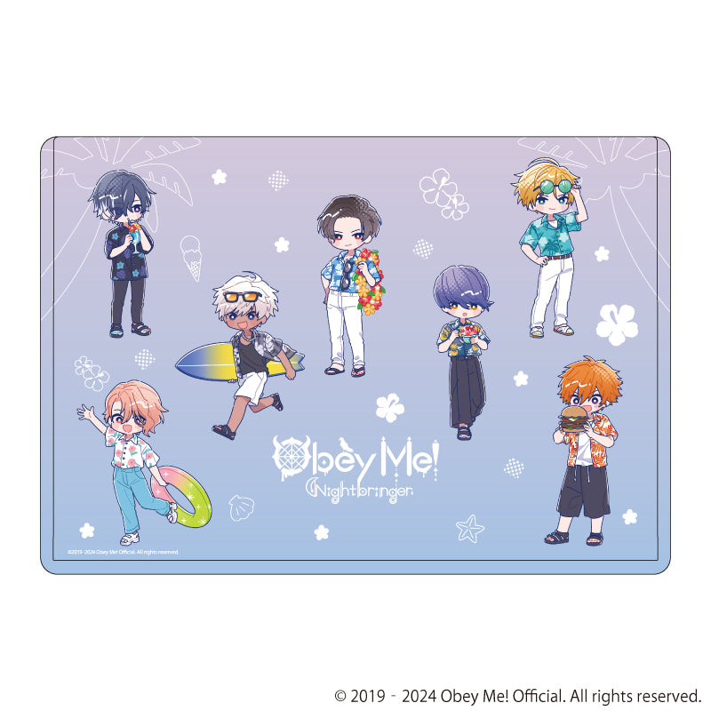 [Obey Me!] Nightbringer Character Clear Case 11 - Assembly Design Aloha Ver. (Candy Art)