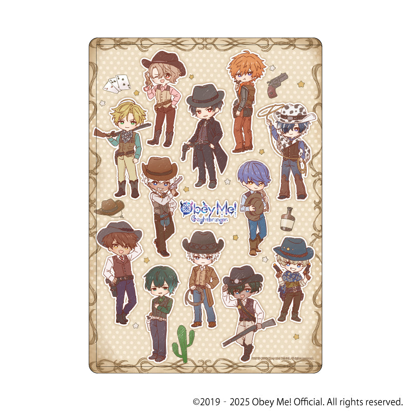 [Obey Me! Nightbringer] Character Clear Case 12 - Cowboy ver. (Retro Art)