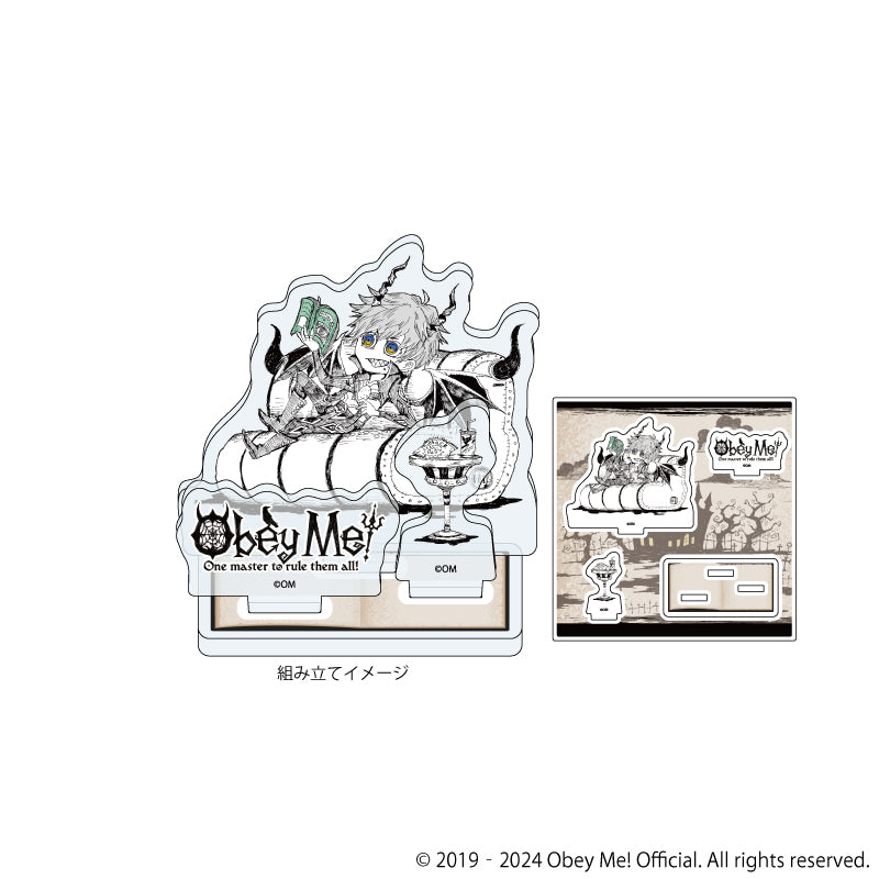 (Goods - Acrylic Stand) [Obey Me!] Acrylic Stand Mammon (Mini Character Art)