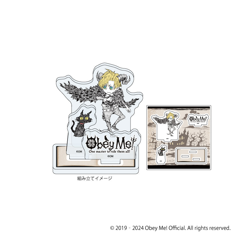 (Goods - Acrylic Stand) [Obey Me!] Acrylic Stand Satan (Mini Character Art)