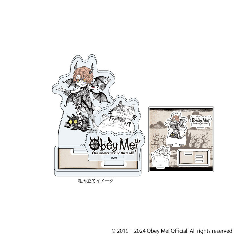 (Goods - Acrylic Stand) [Obey Me!] Acrylic Stand Asmodeus (Mini Character Art)