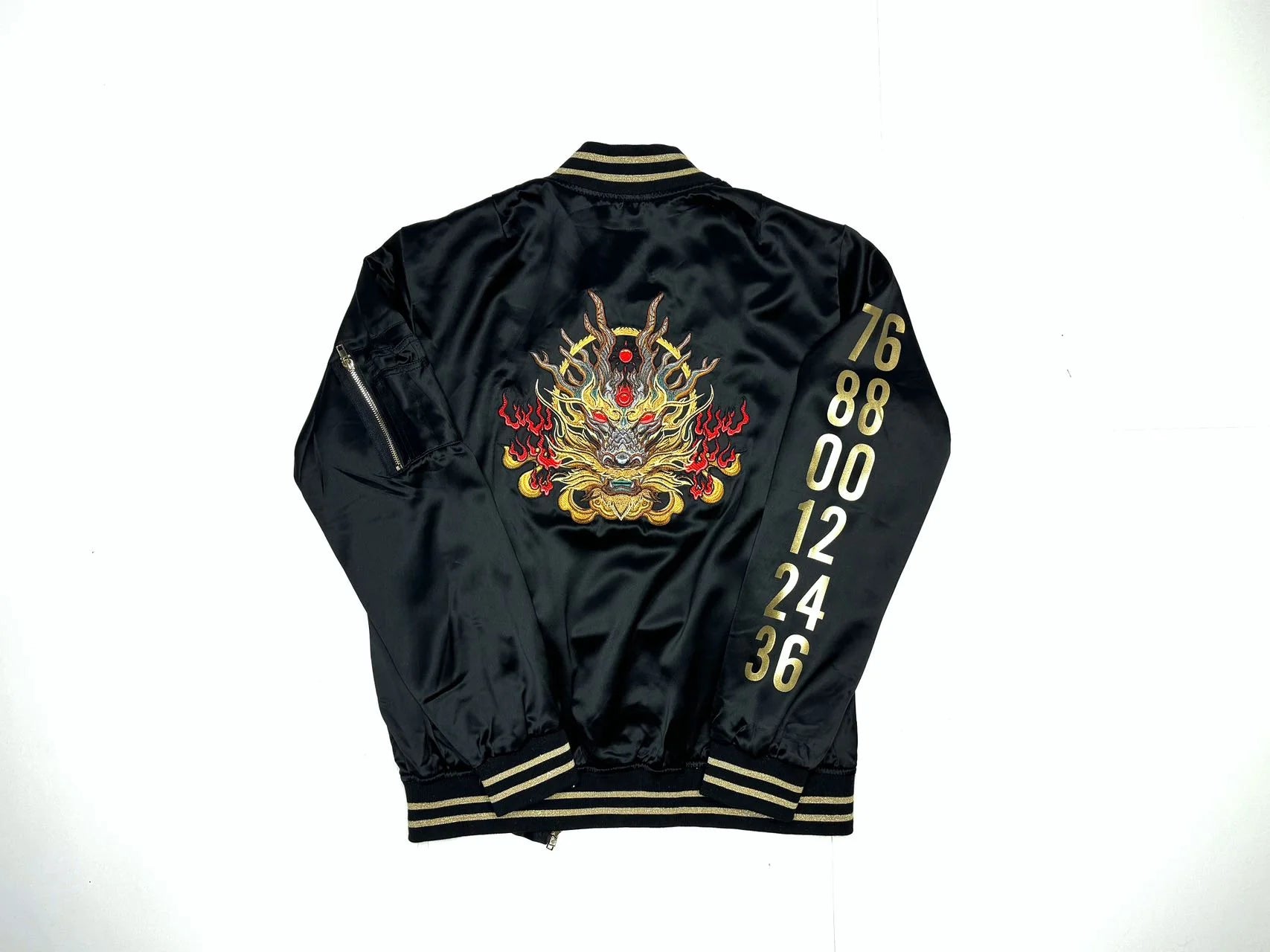 (Goods - Apparel) Bibisama Bomber Jacket Zodiac Bomber - Dragon