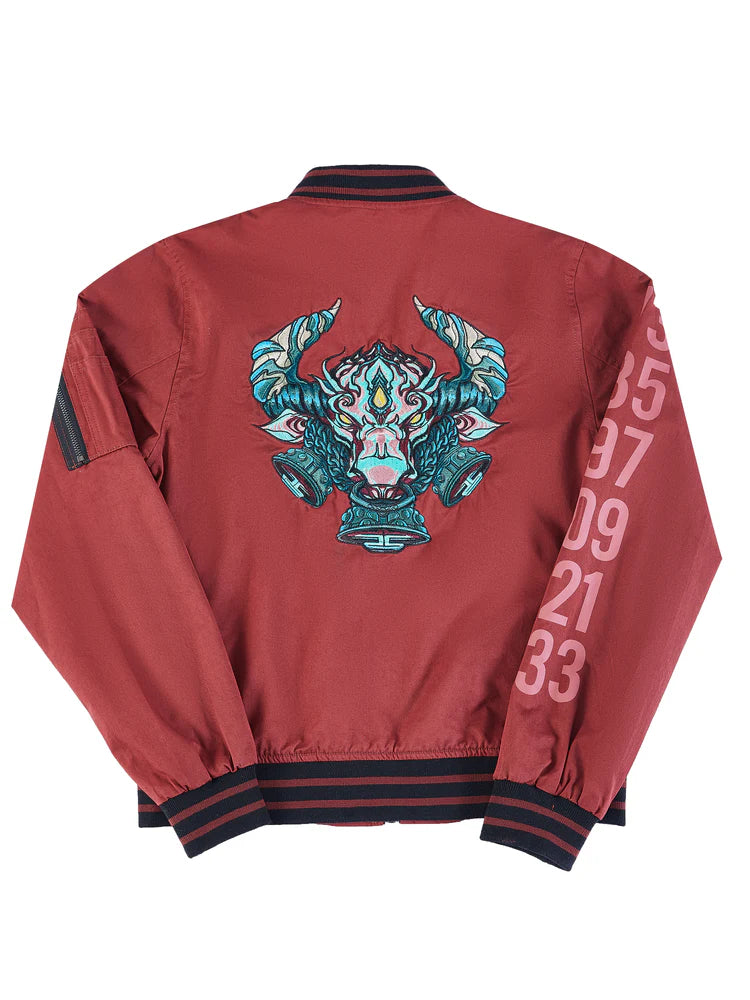 (Goods - Apparel) Bibisama Bomber Jacket Zodiac Bomber - Ox