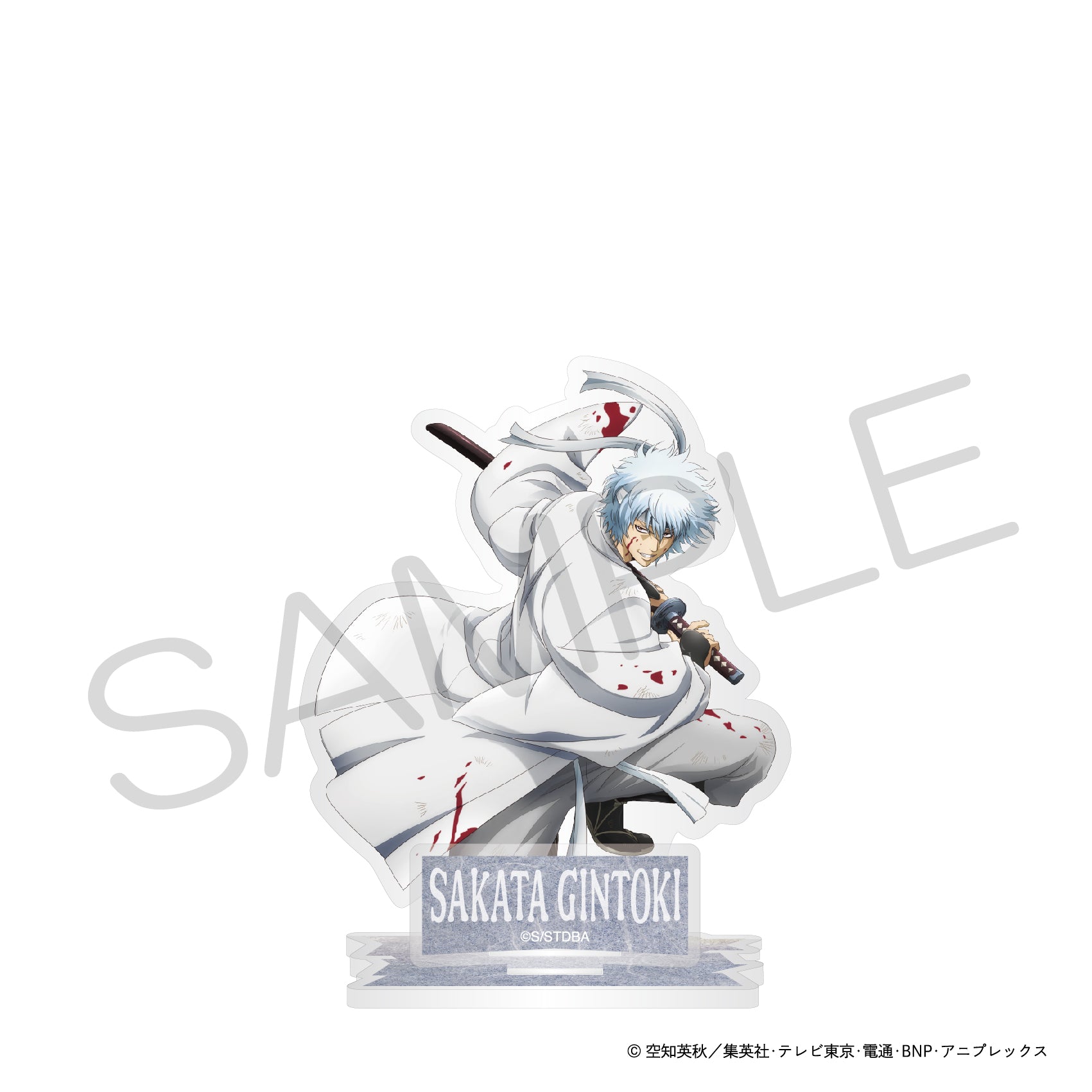 (Goods - Acrylic Stand) [Gintama] Jump Festa 2025 Acrylic Stand - Combat Ver. - Gintoki Sakata (Joui Four Heavenly Kings)