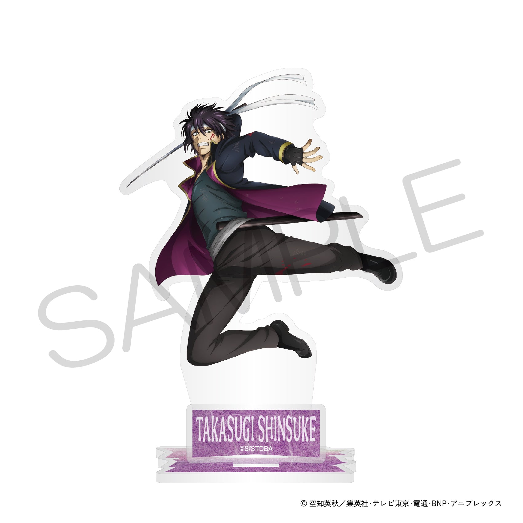 (Goods - Acrylic Stand) [Gintama] Jump Festa 2025 Acrylic Stand - Combat Ver. - Shinsuke Takasugi (Joui Four Heavenly Kings)