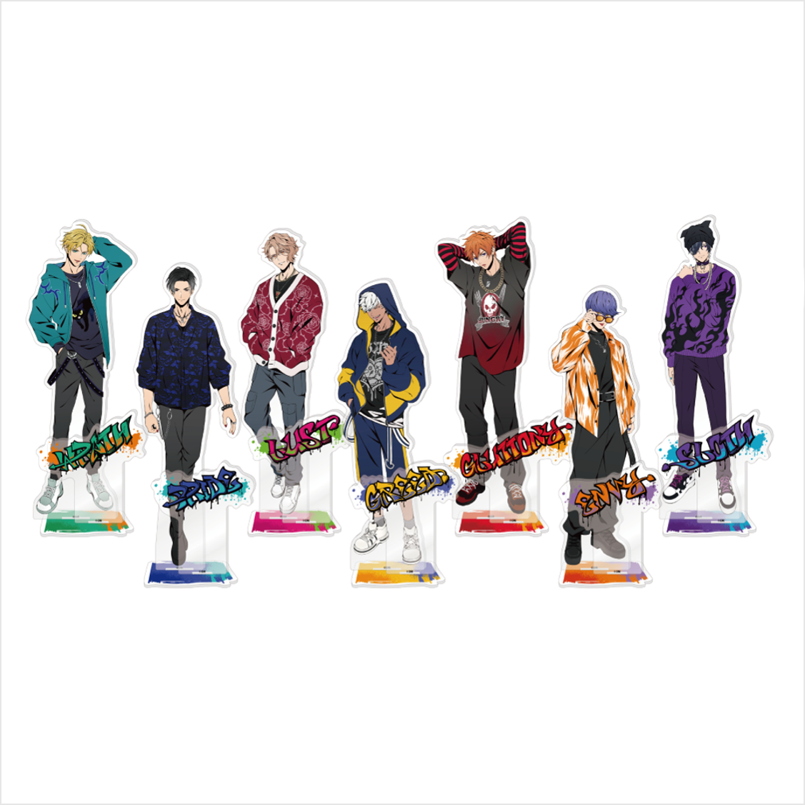 (Goods - Acrylic Stand) [Obey Me!] //Preorder// Shibuya 109 POP UP SHOP Acrylic Stand