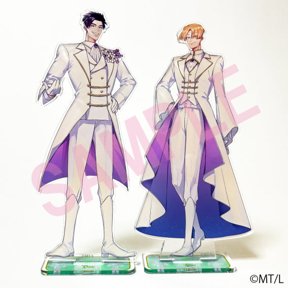 (Goods - Acrylic Stand) Be x Boy New Illustration Pair Acrylic Stand