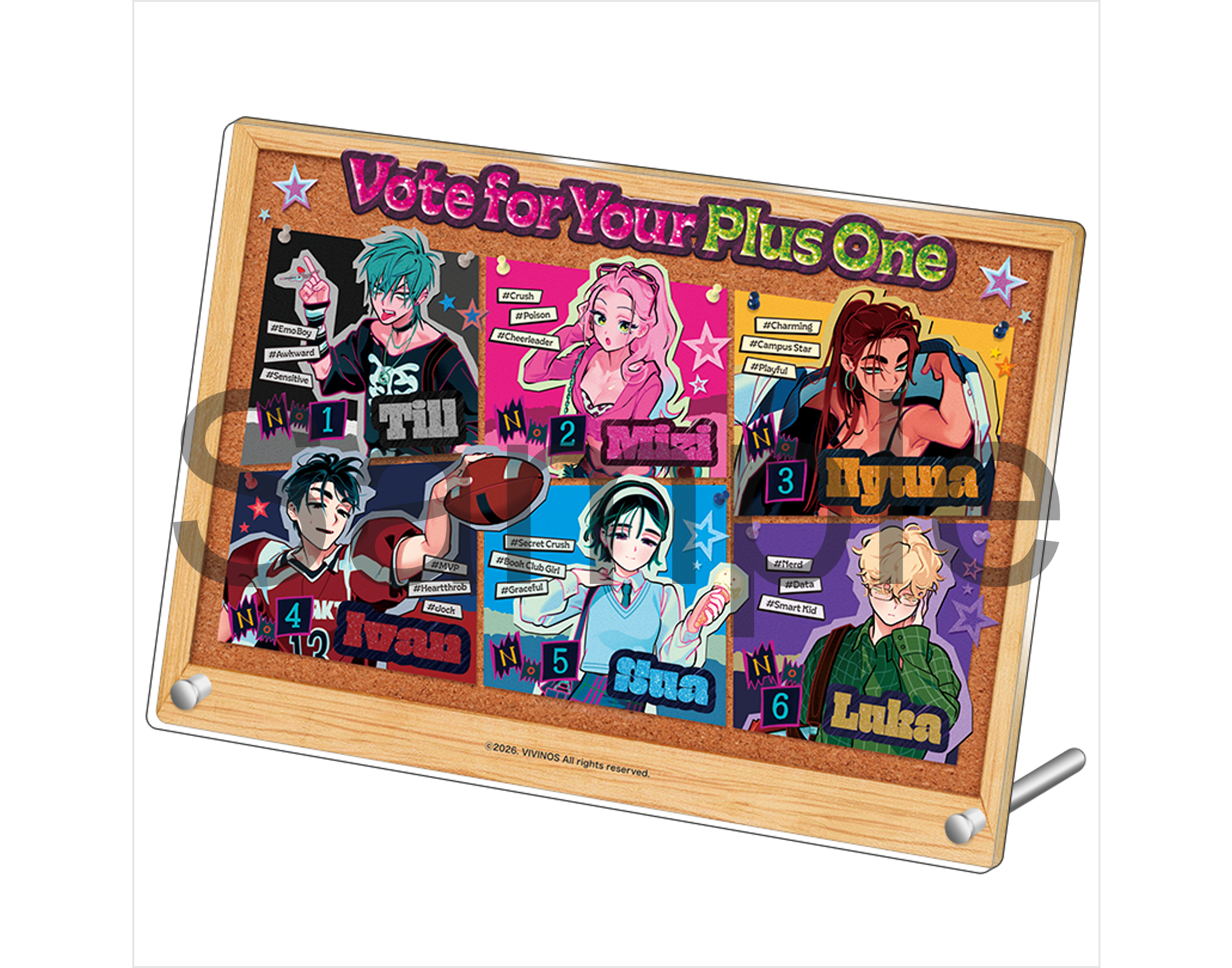 (Goods - Acrylic Panel) ALIEN STAGE Find your Plus One! Acrylic Panel