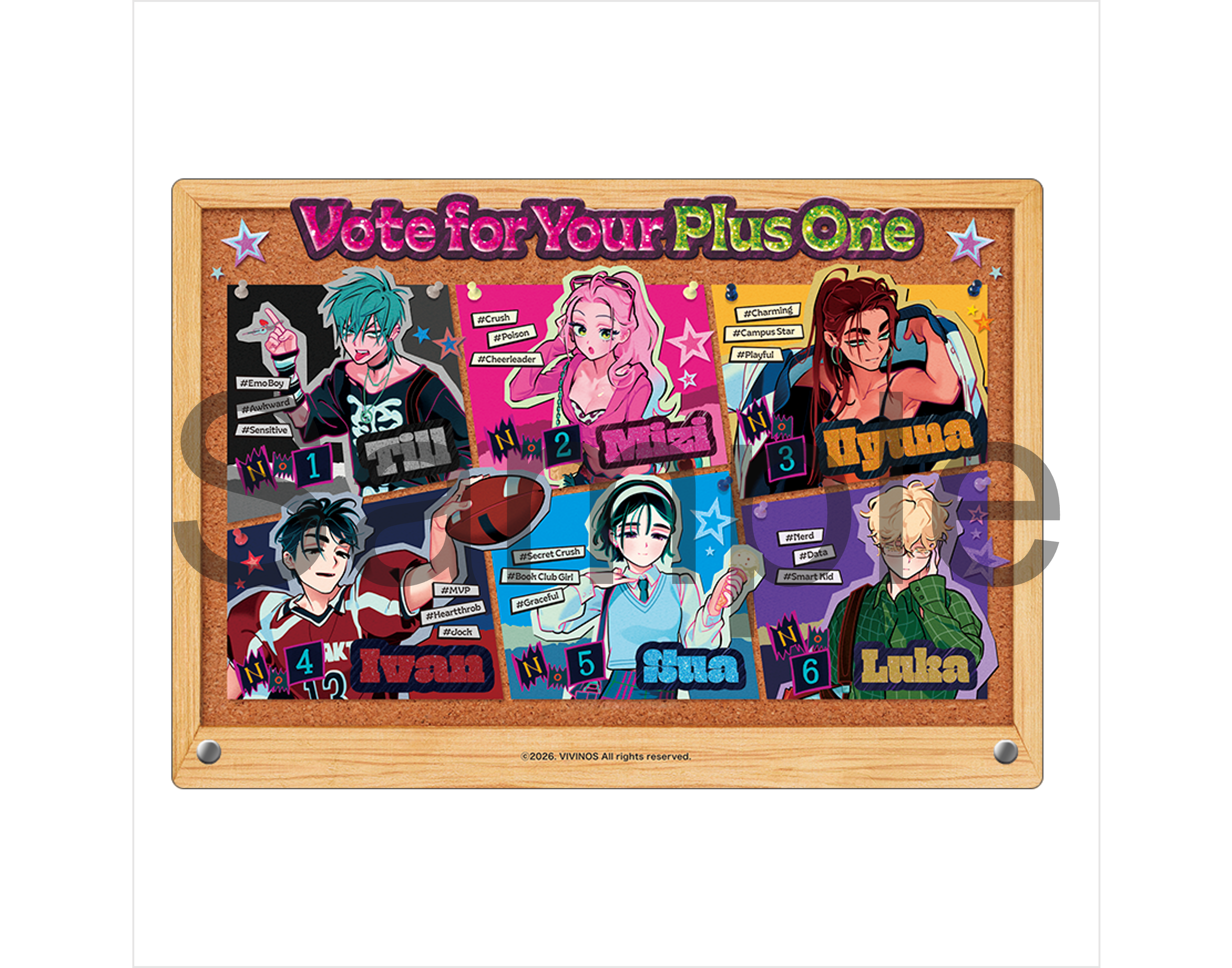 (Goods - Acrylic Panel) ALIEN STAGE Find your Plus One! Acrylic Panel