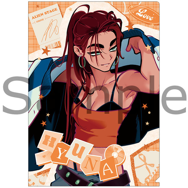 ALIENSTAGE HYUNA まとめ売り ALIEN STAGE Find your Plus One! File Folder Hyuna | animate USA
