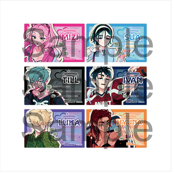 ALIEN STAGE Find your Plus One! ID-Style Card Collection | animate USA
