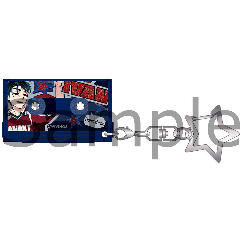 (Goods - Keychain) ALIEN STAGE Find your Plus One! Cassette Tape Keychain Ivan