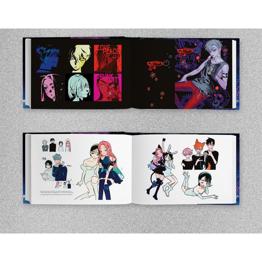 【韓国アニメイト】エイリアン ステージ オフィシャル アートブック ALIEN STAGE] OFFICIAL ARTBOOK Special Ver. (Korean