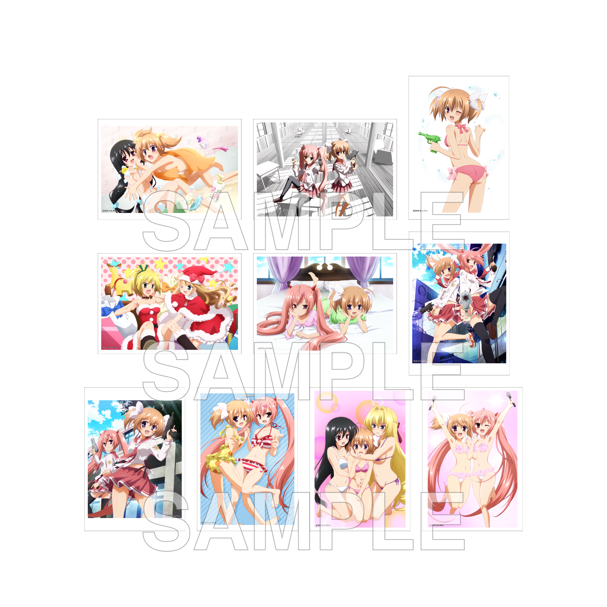 (Goods - Card) Aria the Scarlet Ammo Double A Trading Photo-style Illustration Card - Anime Adaptation 15th Anniversary Ver.  (Blind Box - Single)