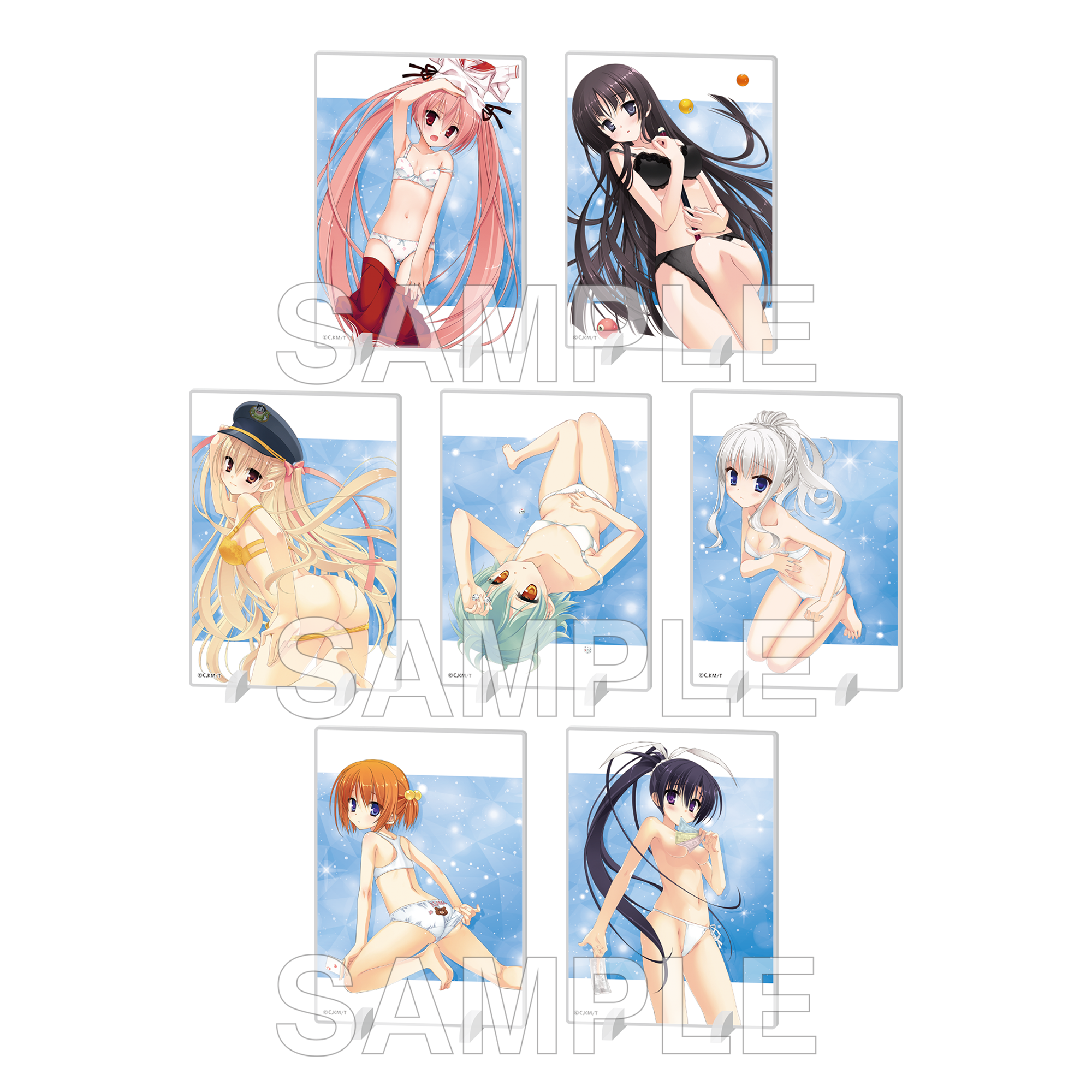 (Goods - Acrylic Stand) Aria the Scarlet Ammo Trading Mini Acrylic Stand Panel - Anime Adaptation 15th Anniversary Ver. B  (Blind Box - Single)
