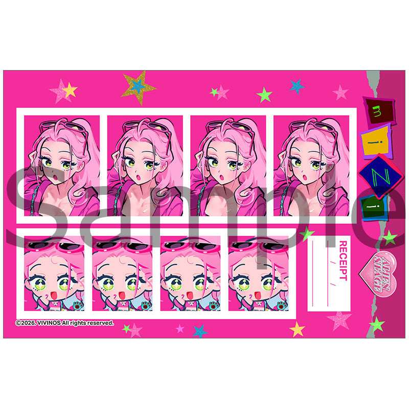 (Goods - Card) ALIEN STAGE Find your Plus One! ID Photo-style Sheet Mizi
