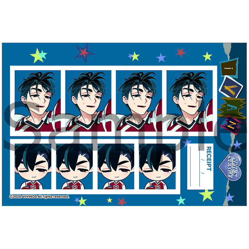 (Goods - Card) ALIEN STAGE Find your Plus One! ID Photo-style Sheet Ivan