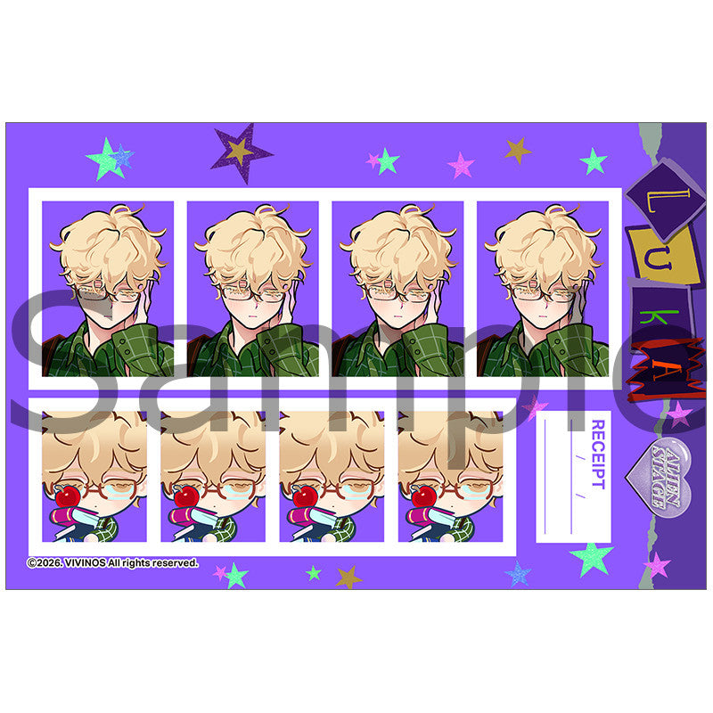 (Goods - Card) ALIEN STAGE Find your Plus One! ID Photo-style Sheet Luka