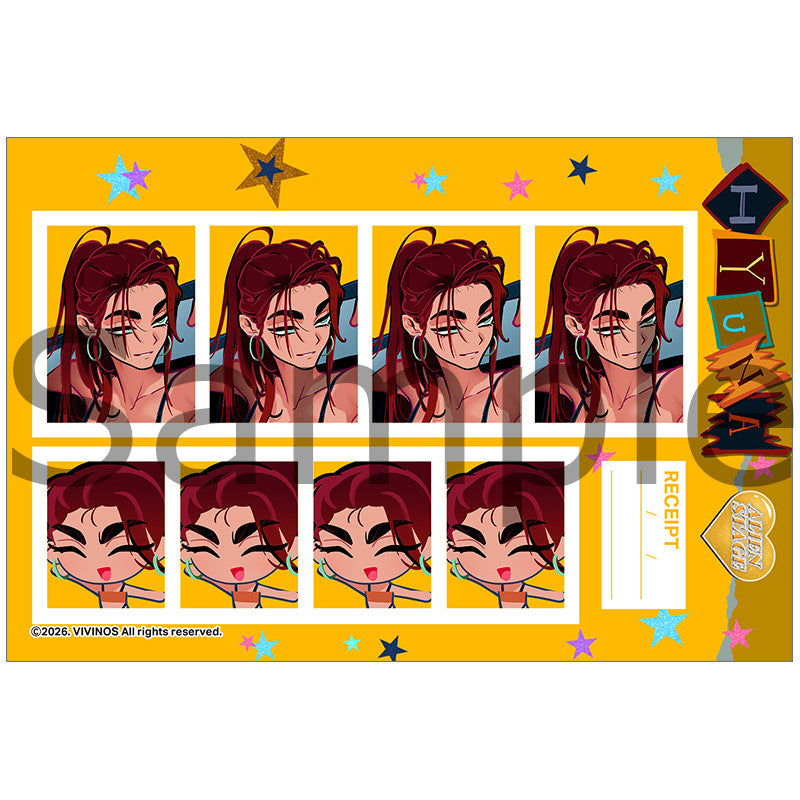 (Goods - Card) ALIEN STAGE Find your Plus One! ID Photo-style Sheet Hyuna