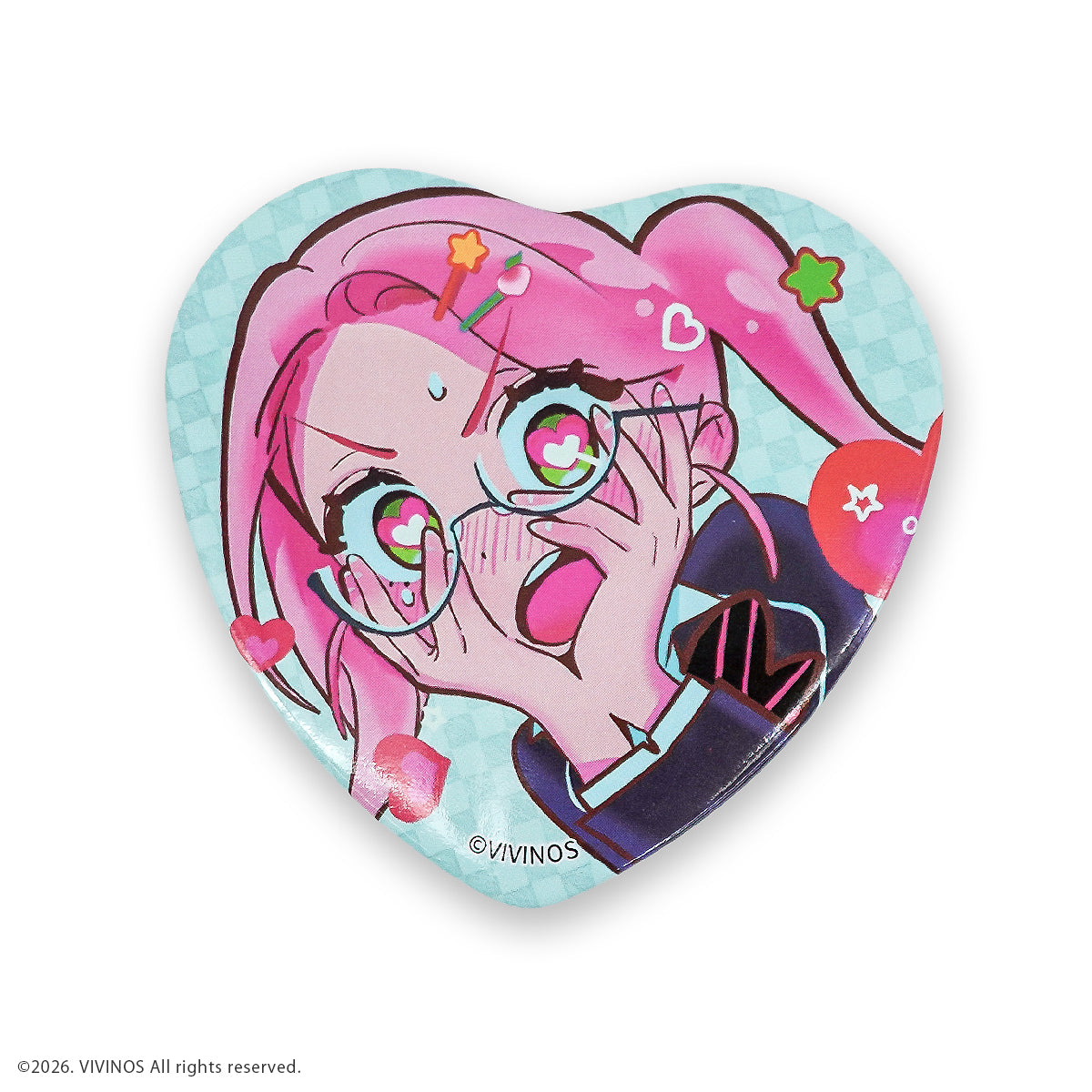 (Goods - Badge) Alien Stage Random Heart Badge (Box of 6)