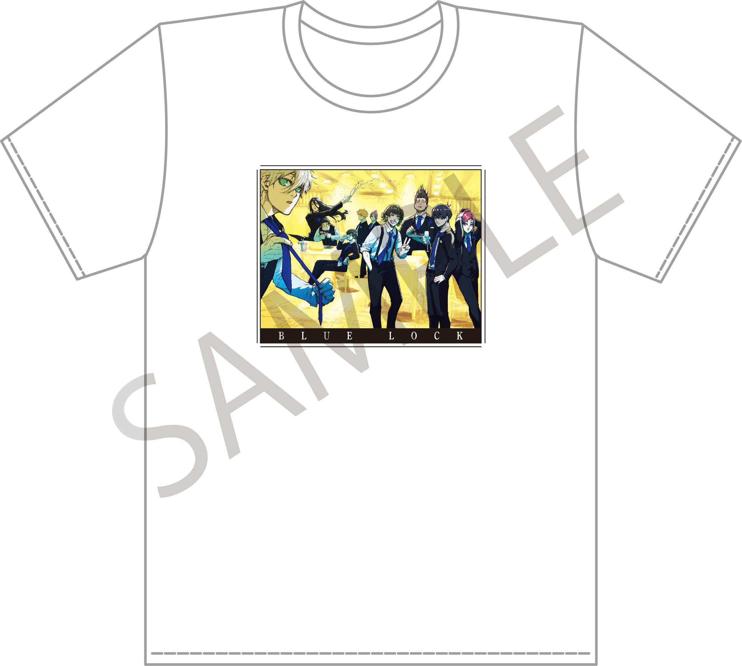 [Blue Lock] Overseas Exclusive T-Shirt /A (Large)