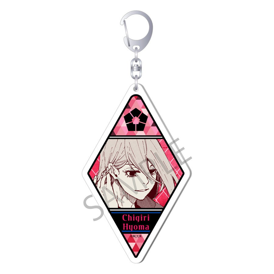 [Blue Lock] Overseas Exclusive Design Changeable Acrylic Keychain /Hyoma Chigiri
