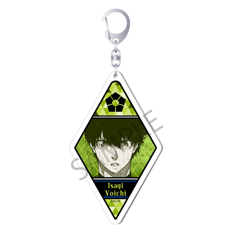[Blue Lock] Overseas Exclusive Design Changeable Acrylic Keychain /Yoichi Isagi