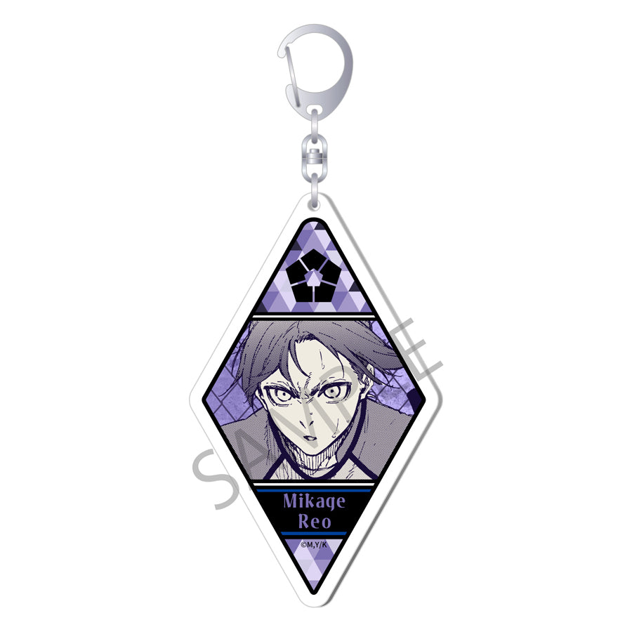 [Blue Lock] Overseas Exclusive Design Changeable Acrylic Keychain /Reo Mikage