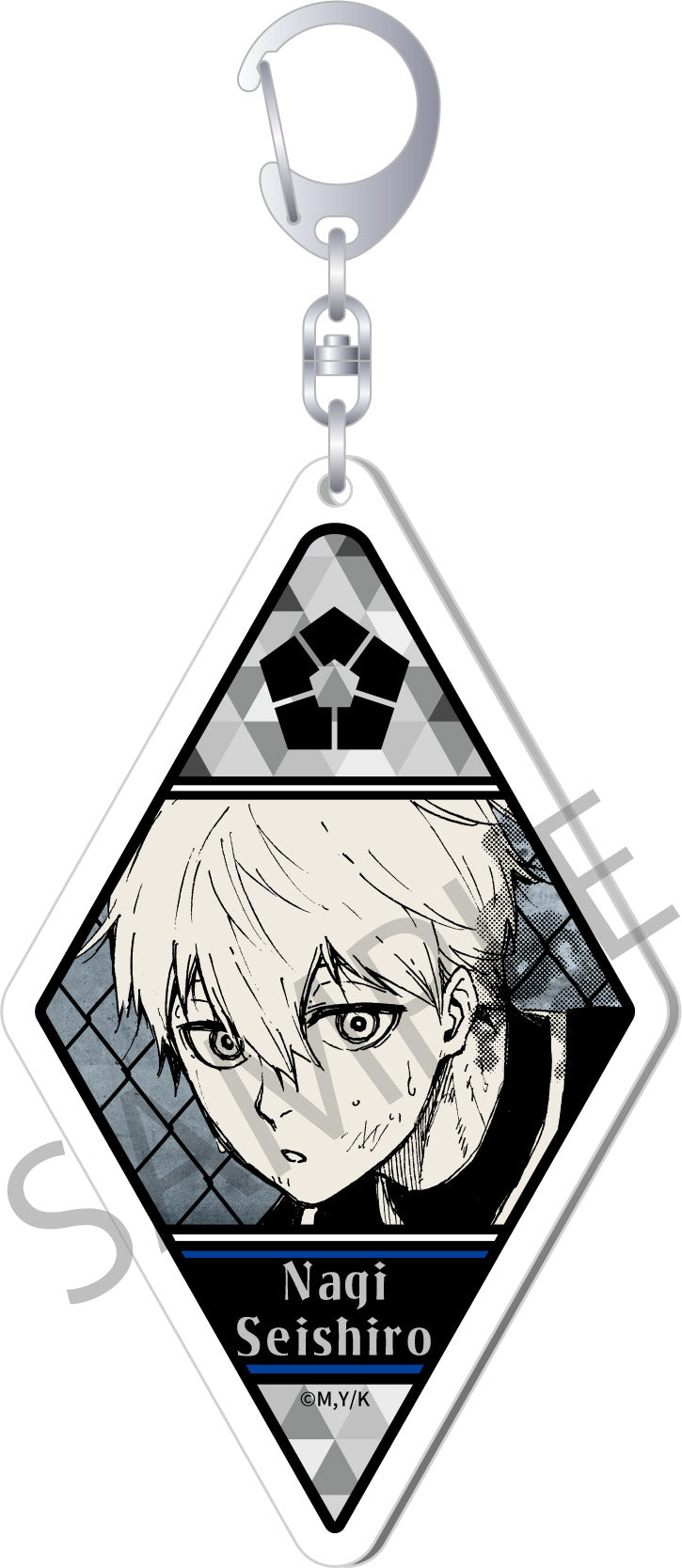 [Blue Lock] Overseas Exclusive Design Changeable Acrylic Keychain /Seishiro Nagi