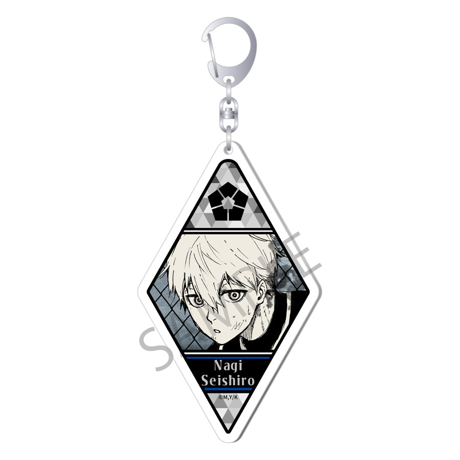 [Blue Lock] Overseas Exclusive Design Changeable Acrylic Keychain /Seishiro Nagi