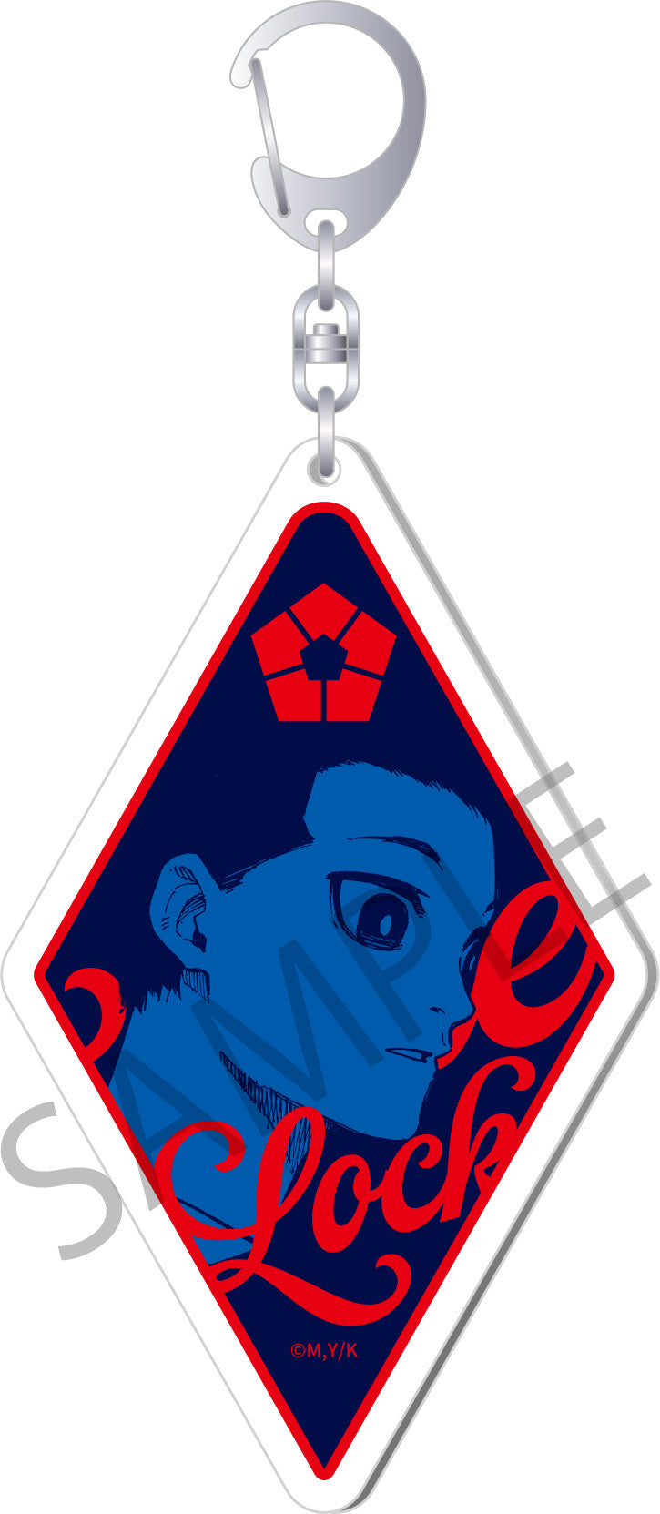 [Blue Lock] Overseas Exclusive Design Changeable Acrylic Keychain /Shouei Barou