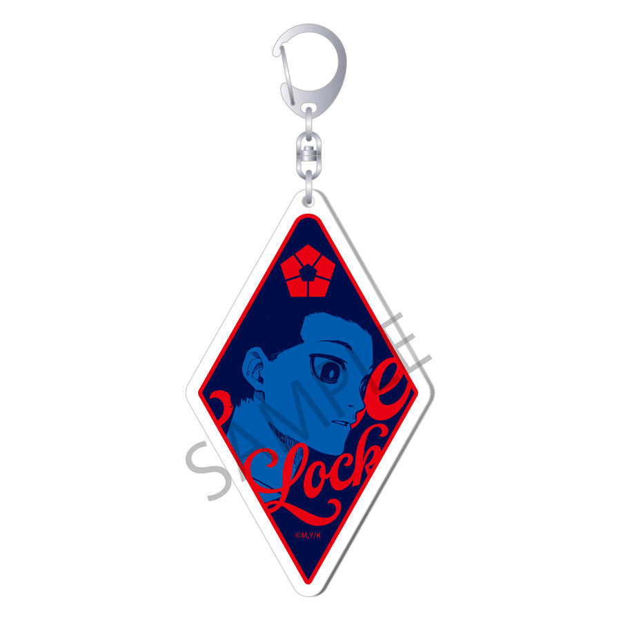 [Blue Lock] Overseas Exclusive Design Changeable Acrylic Keychain /Shouei Barou