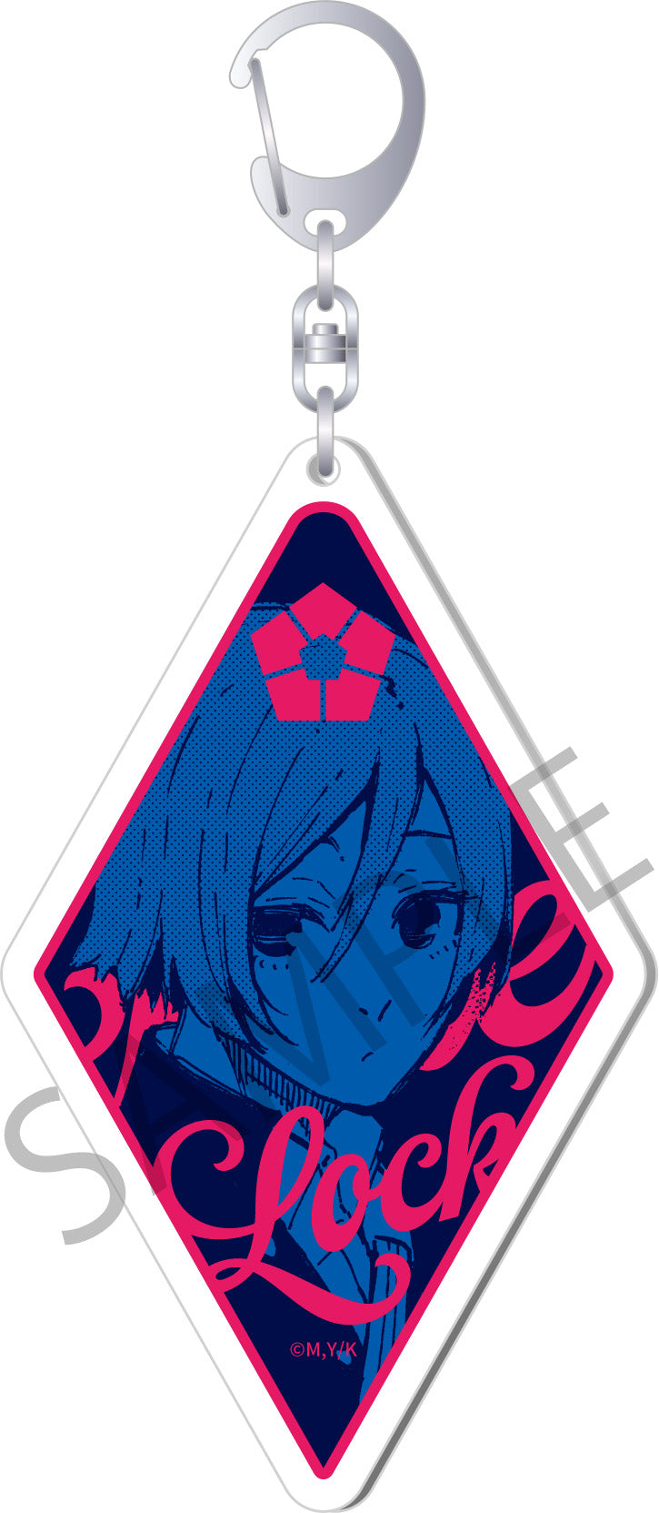 [Blue Lock] Overseas Exclusive Design Changeable Acrylic Keychain /Hyoma Chigiri