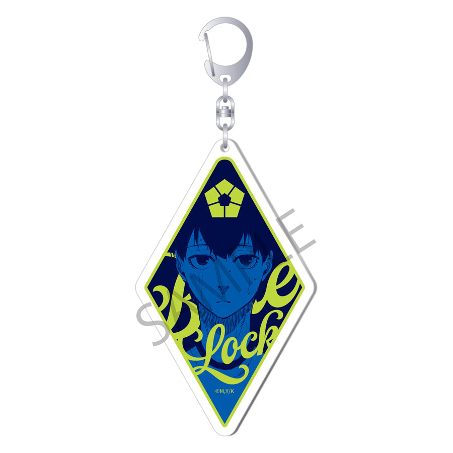 [Blue Lock] Overseas Exclusive Design Changeable Acrylic Keychain /Yoichi Isagi