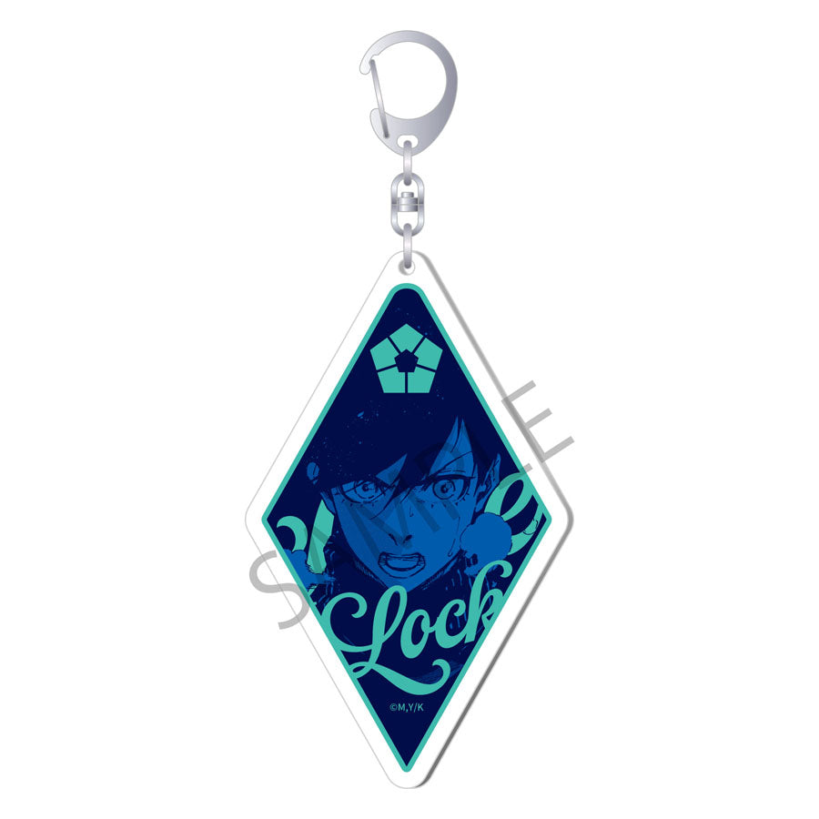 [Blue Lock] Overseas Exclusive Design Changeable Acrylic Keychain /Rin Itoshi