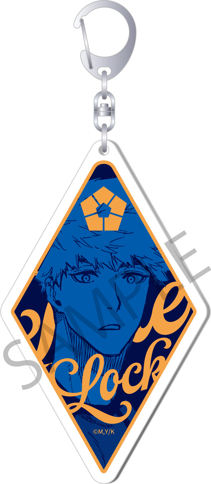 [Blue Lock] Overseas Exclusive Design Changeable Acrylic Keychain /Rensuke Kunigami
