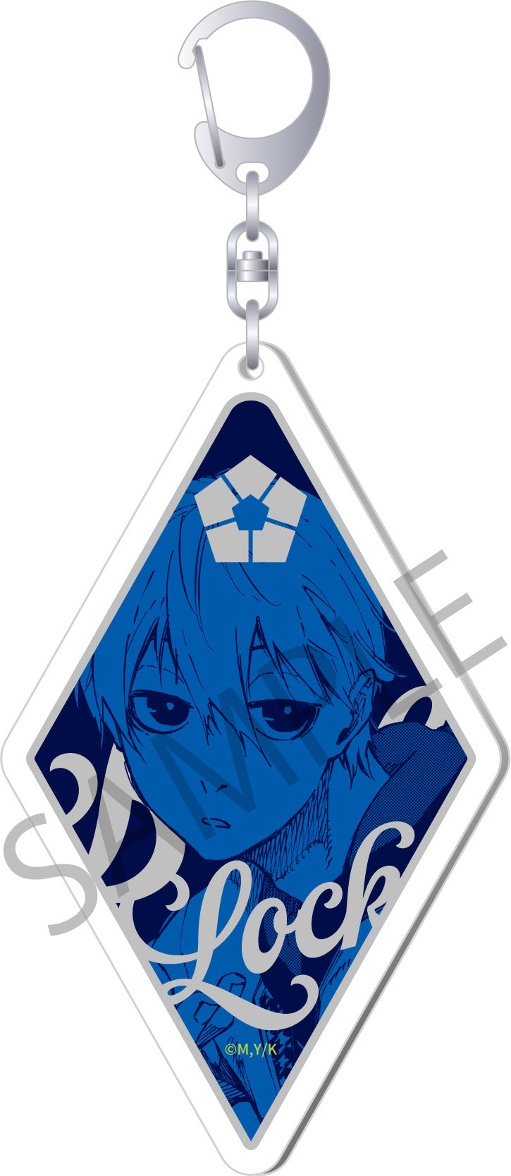 [Blue Lock] Overseas Exclusive Design Changeable Acrylic Keychain /Seishiro Nagi