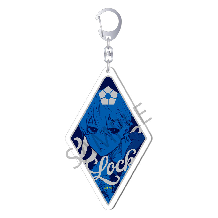 [Blue Lock] Overseas Exclusive Design Changeable Acrylic Keychain /Seishiro Nagi