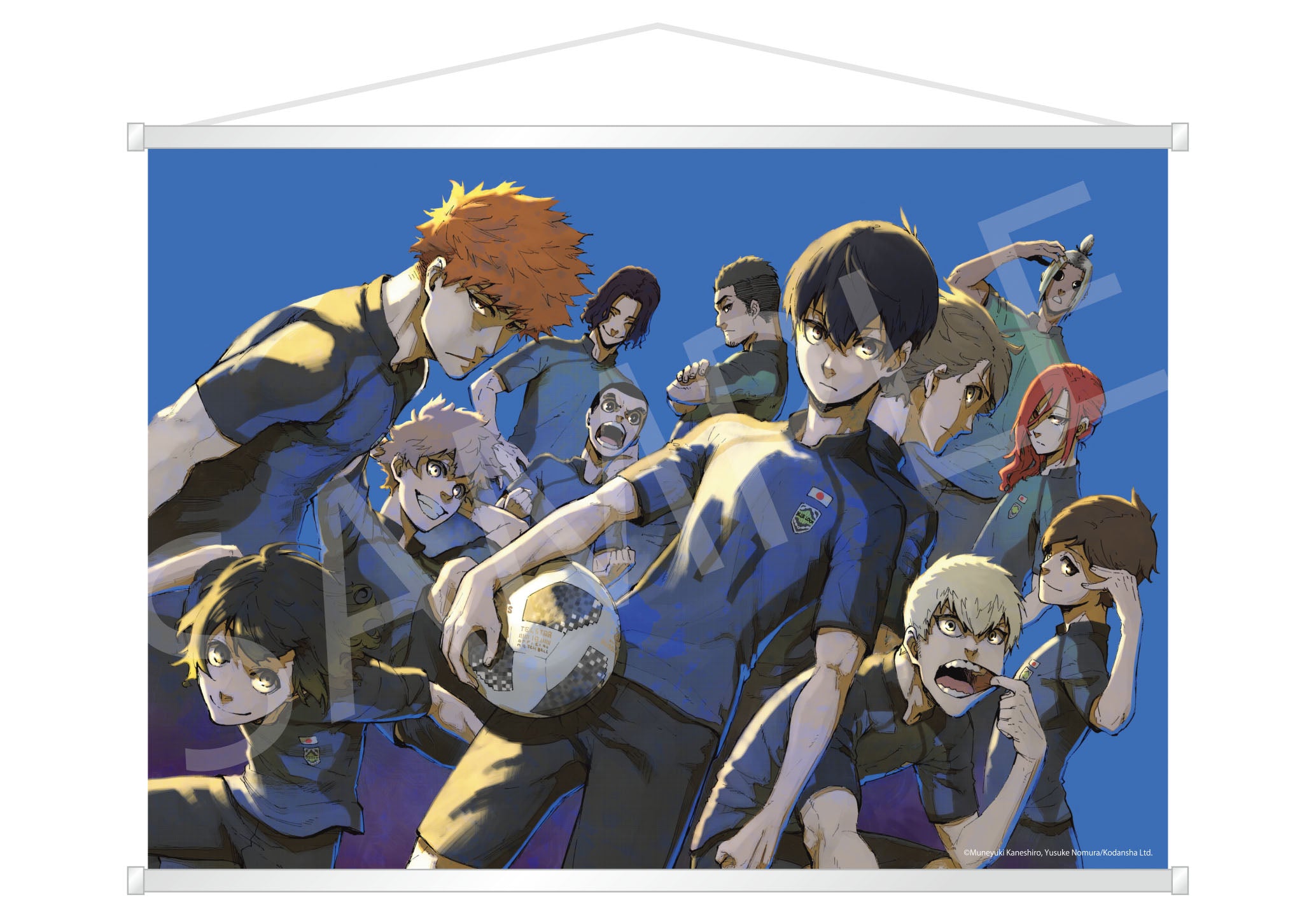 [Blue Lock] Overseas Exclusive Wall Scroll /A