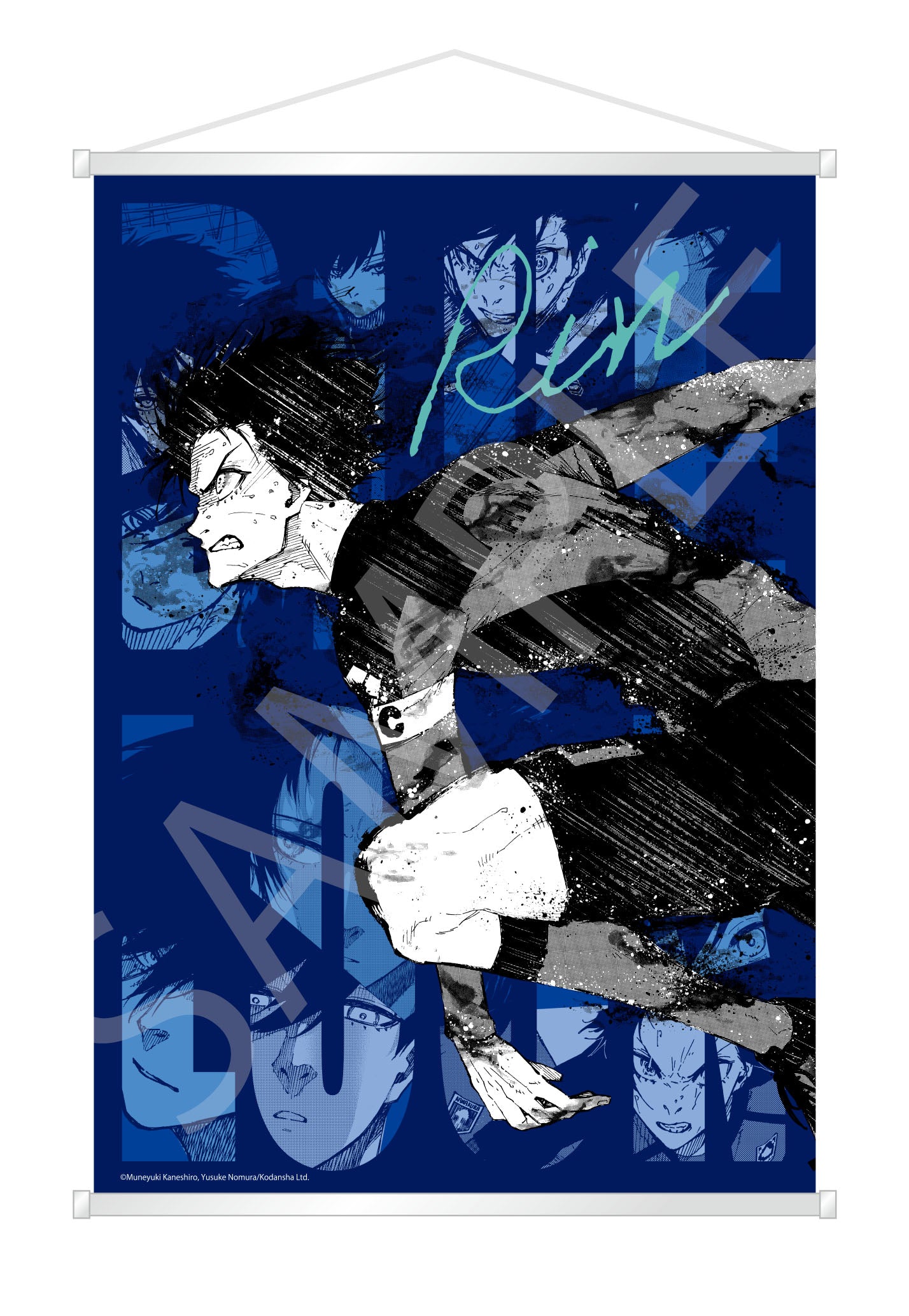 [Blue Lock] Overseas Exclusive Wall Scroll /Rin Itoshi