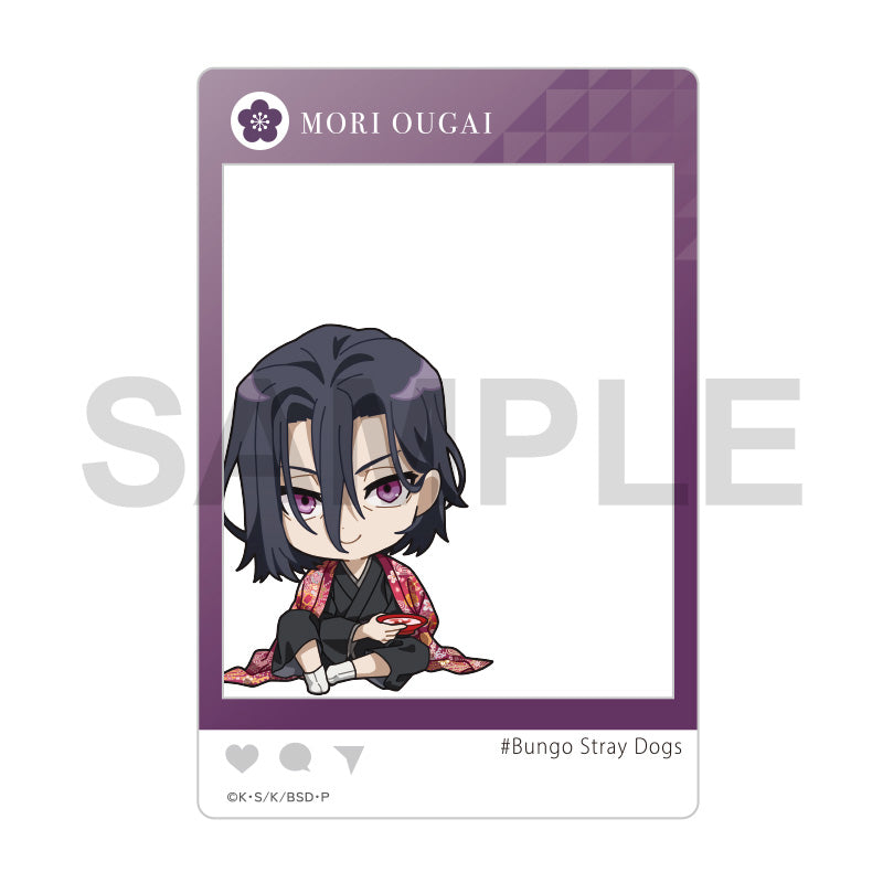 (Goods - Card) Bungo Stray Dogs SNS Style Clear Card AGF 2025 Ver. A (Blind Box -Single)