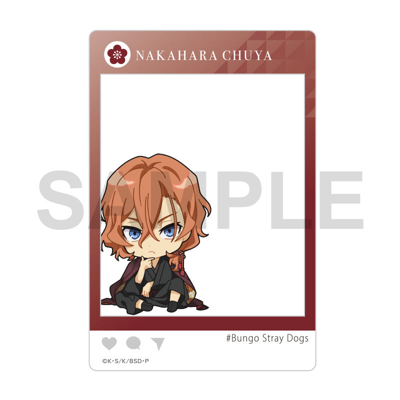 (Goods - Card) Bungo Stray Dogs SNS Style Clear Card AGF 2025 Ver. A (Blind Box -Single)