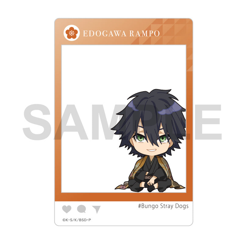 (Goods - Card) Bungo Stray Dogs SNS Style Clear Card AGF 2025 Ver. A (Blind Box -Single)