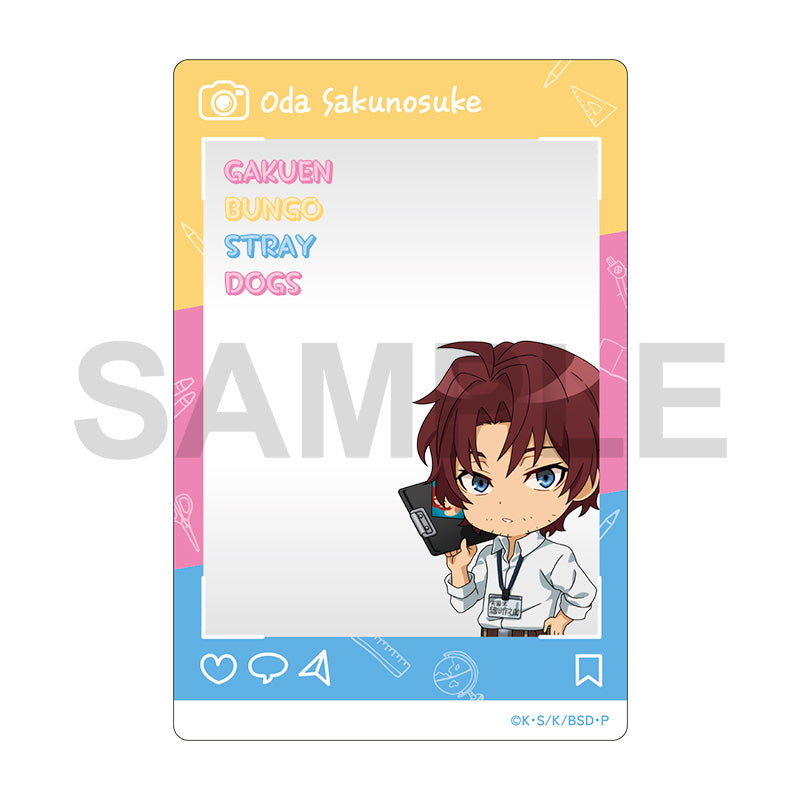 (Goods - Card) Bungo Stray Dogs SNS Style Clear Card AGF 2025 Ver. B (Blind Box -Single)