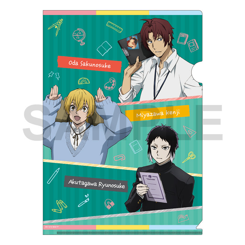 (Goods - File Folder) Bungo Stray Dogs Clear File Set AGF 2025