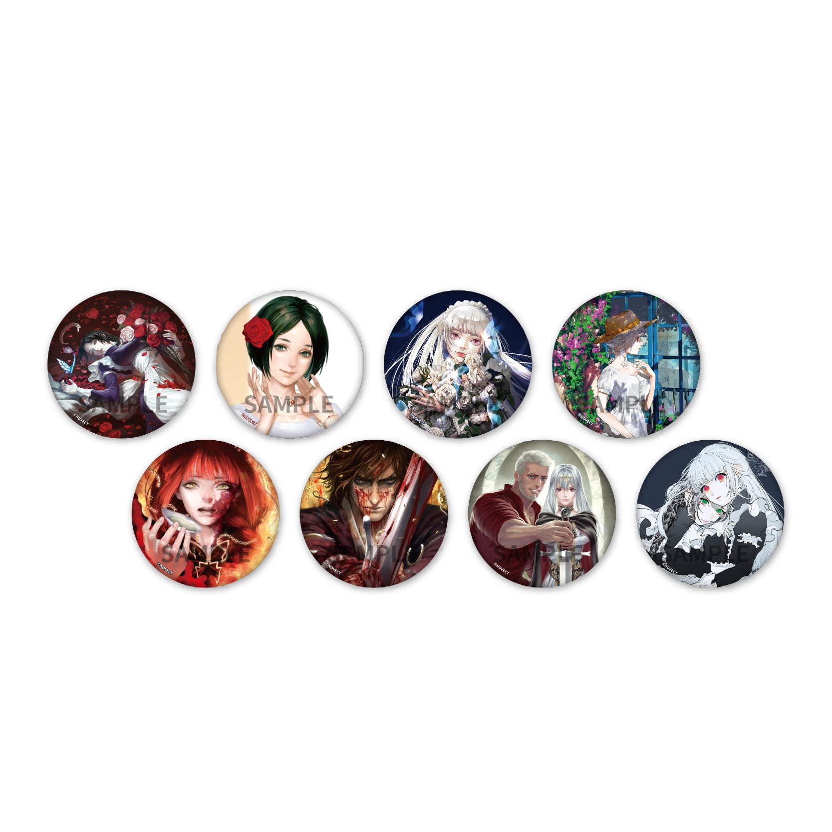 [The House in Fata Morgana] Button Badge (Blind Box -Single)