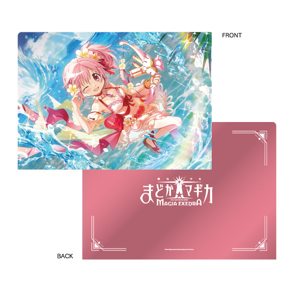(Goods - Clear File) //Preorder// Puella Magi Madoka Magica Magia Exedra Metalic File Folder Kaname Madoka