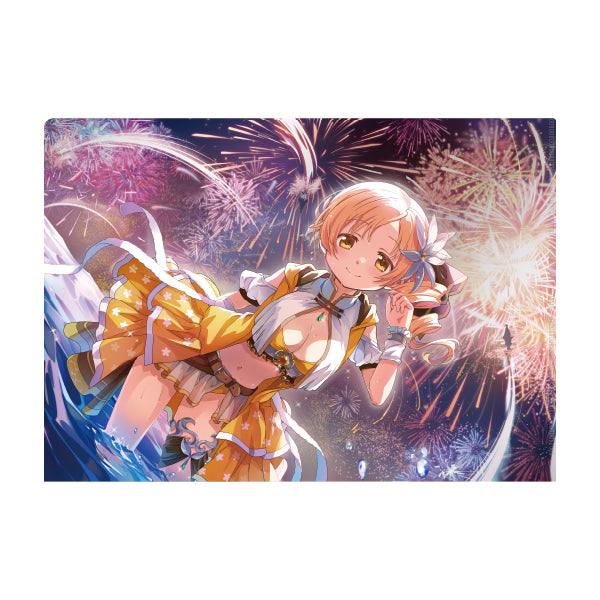 (Goods - Clear File) //Preorder// Puella Magi Madoka Magica Magia Exedra Metalic File Folder Tomoe Mami