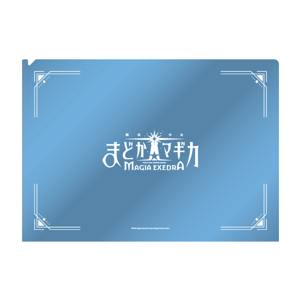 (Goods - Clear File) //Preorder// Puella Magi Madoka Magica Magia Exedra Metalic File Folder Miki Sayaka